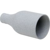 Abdeckung/ Stülpe für E27-Isolierstofffassung, 40x90mm, Farbe: grau