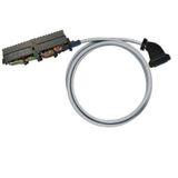 PLC-wire, Digital signals, 20-pole, Cable LiYY, 5 m, 0.25 mm²