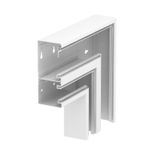 GS-DFF70170RW  Flat corner, for Rapid 80 channel, 70x170mm, pure white Steel