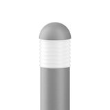 MEGA GLASPOLLER, 18 W, 850 lm, 840, silver, on/off Bollards, D 156 H 7