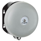 Bell - for industrial and alarm use - IP 44 - IK 10 - 110/130 V~ - Ø150 mm gong