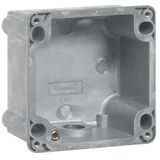 Box Hypra - IP44 - for Prisinter surface mounting socket 2P+E/3P+E 16 A - metal
