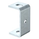 DB FT Ceiling bracket with side hole 10.5 mm 80x40