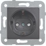 Novella-Trenda Black (Quick Connection) Child Protected Earthed Socket