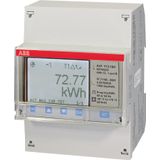A41 113-100, Energy meter'Steel', M-bus, Single-phase, 80 A