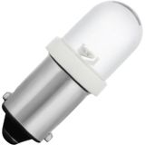 Ba9s Single Led T8.5x28 130V 5mA AC/DC Water Clear White 20Khrs