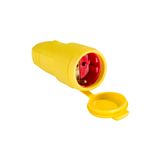 Rubber connector yellow