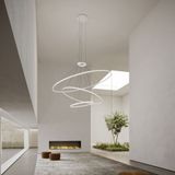 Pendant Circular Downward 3 Rings (ø2000 ø1200 ø600) LED 223.5W 7869lm 2700K White