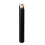 Lucide NORMAN - Bollard light Outdoor - Ø 9 cm - 1xE27 - IP65 - Black