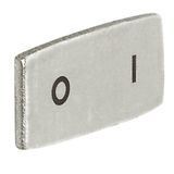 Osmoz legend plate - with engraving - alu - standard model - ''O I''