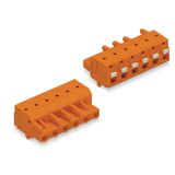 2231-710/008-000 1-conductor female connector; push-button; Push-in CAGE CLAMP®