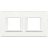 AXOLUTE - COVER PLATE 2X2P 57MM AXOLUTE WHITE