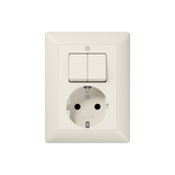 Switch + socket combination AS5575EU