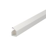 WDKMD12RW Mini trunking w. adhesive film and hinged upper part 12x12x2000