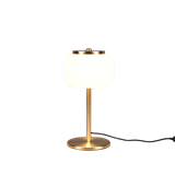 Madison LED table lamp matt brass