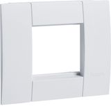 Outlet box 1 gang 45x45 traffic white