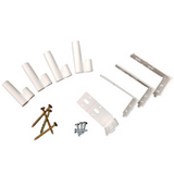 Spare part kit for BK085 wall box (partition and solid wall)