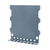 PM3x18G mounting plate perforated - bent for the socket