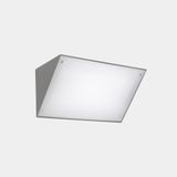 Wall fixture IP65 Curie PC Small E27 15 Grey 710lm
