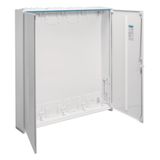 Empty cabinet, universZ, 1100x1050x160mm, protection class II, IP44, 336 space units