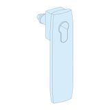 IP55 EURO HANDLE FOR CYLINDER