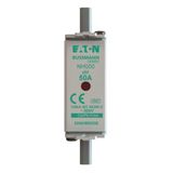 Fuse-link, low voltage, 50 A, AC 500 V, NH000, aM, IEC, dual indicator