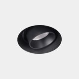 Downlight Play Snoot Round Adjustable Trimless 15W Black IP23