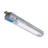 Ex-LED-Linear light fitting with emergency light function for zone 1/21, Variant: eLLK 92 LED 400A V-CG-S 2/6-2K 4000K