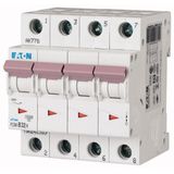 Miniature circuit breaker (MCB), 32 A, 4p, characteristic: C