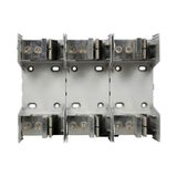 Eaton Bussmann Series RM modular fuse block, 250V, 450-600A, Knife Blade End X Knife Blade End, Three-pole