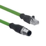 AIE-S4P-M12/RJ45-S-G-10M-GN-2-X-D-1