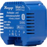 Blue-control Schaltaktor für Rollladen-, Jalousien- Markisensteuerung, 2-Kanal, 4-Draht, mit Bluetooth Mesh-Technologie