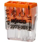 WAGO COMPACT-connectors, 3-pole, content