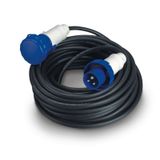 RUBBER EXTENSION CORD