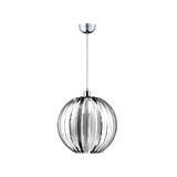 Zucca pendant 40 cm E27 chrome