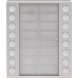 Extension module with 20 mm in two rows for surface-mounting external