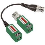 Pair 1-chann.video transducers