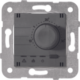 Karre Plus-Arkedia Dark Grey Analog Thermostat