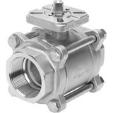 VZBA-21/2"-GG-63-T-22-F0710-V4V4T Ball valve