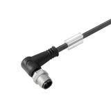 Sensor-actuator Cable (assembled), One end without connector, M12, Num