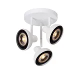 SENSAS Ceiling spot.-White-Ø25,8-3xGU10 (ES111)