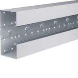 Wall trunking base f-mounted BRS 100x210mm lid 80mm of sheet steel pur