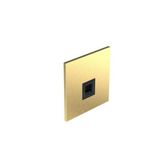 Art d'Arnould - RJ45 socket category 6 UTP 1 module Epure - Brushed Gold