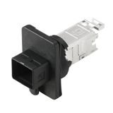 RJ45 connector, IP67, Connection 1: RJ45, Connection 2: IDCTIA-568AAWG