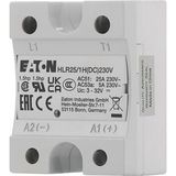Solid-state relay, Hockey Puck, 1-phase, 25 A, 24 - 265 V, DC