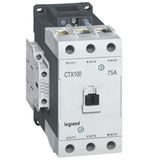 3-pole contactors CTX³ 65 - 75 A - 230 V~ - 2 NO + 2 NC - screw terminals