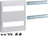 Assembly unit,universN,300x250mm,for modular devices,horizontal,2x12mo