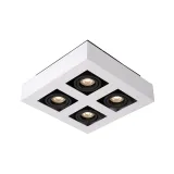 XIRAX Ceiling Light 4xGU10/5W LED DTW White