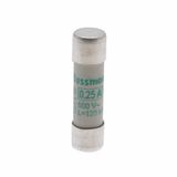 C10M0.25 Eaton Bussmann series low voltage cylindrical fuse