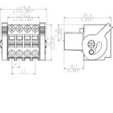 B2L 3.50/36/180LH SN OR BX PRT (1417110000)